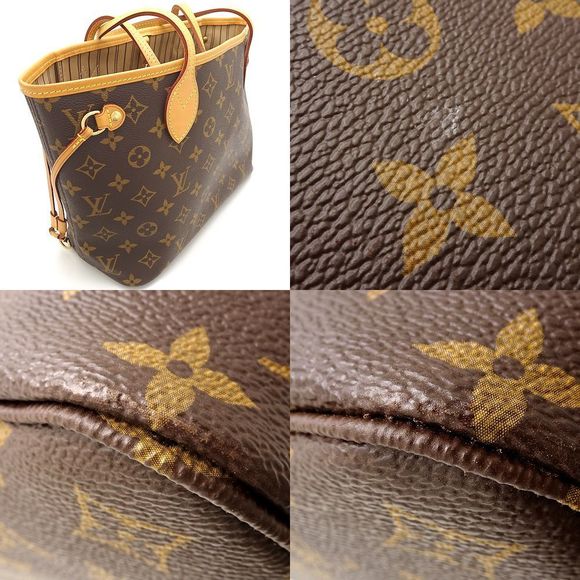 Louis Vuitton Monogram Neverfull PM Tote Bag Brown - Picture 5 of 7